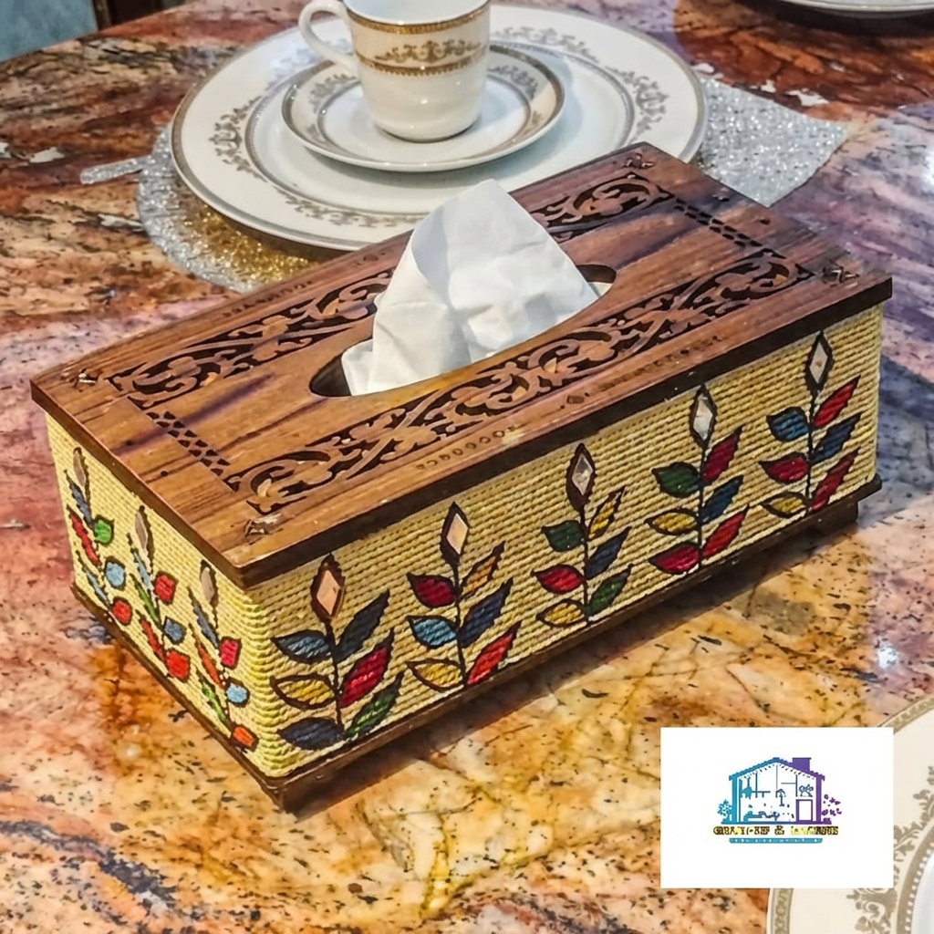 Premium Hand Made Tissue Box TB 01